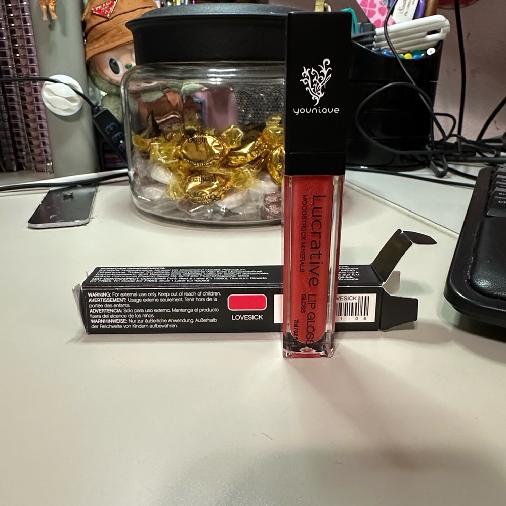 Younique Lucrative Lip Gloss in Lovesick
